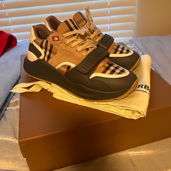 Men Burberry Ramsey Multi CHK Size 43.5 - Picture 3 of 9